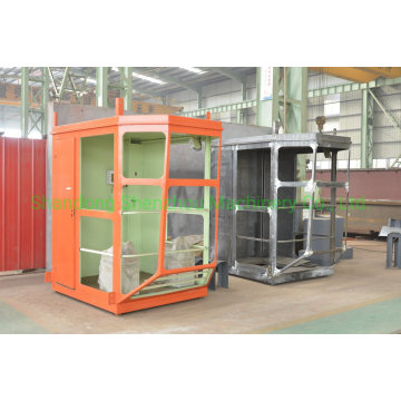 Colorful Cabin on Double Girder Overhead Crane Big Capacity